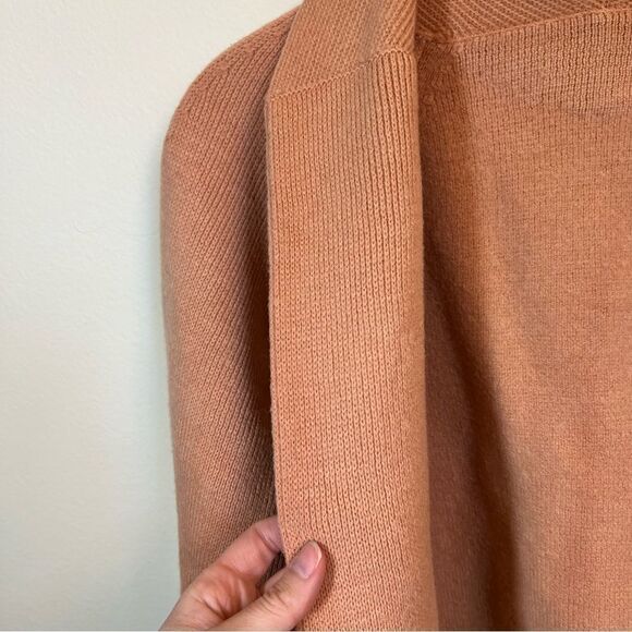 ✨ Women’s Tan Heavyweight Open Front Cardigan Sweater - Picture 13 of 13